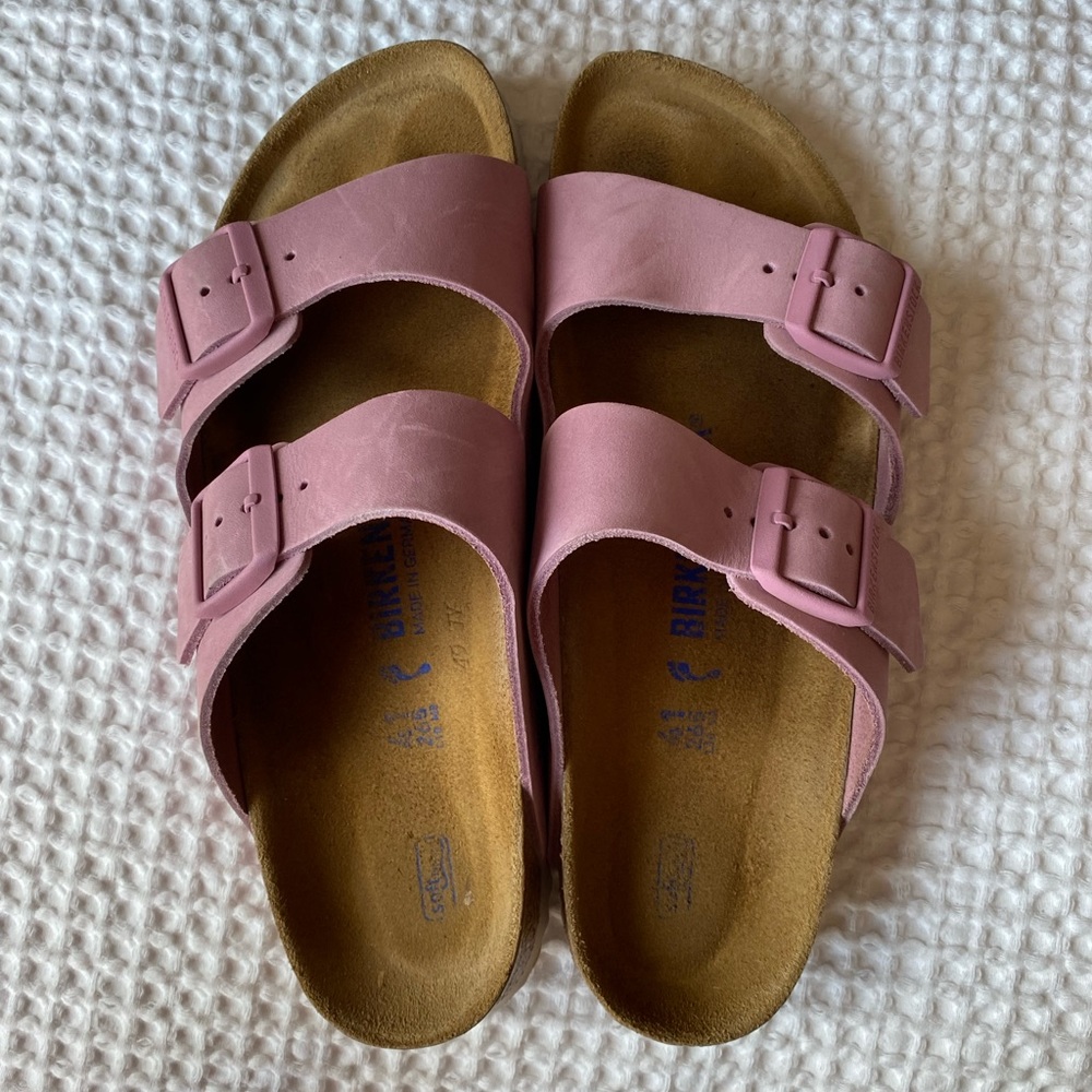 Pink Suede Birkenstocks- Size 41 (US9.5-10)